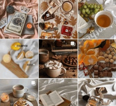 Shop thực phẩm Instagram